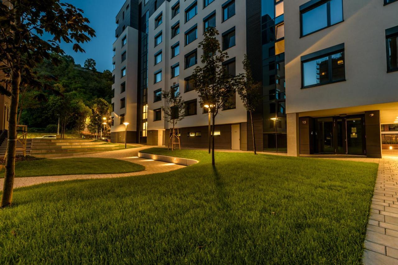 Bratislava Center, River Front, Private Parking Included Exteriér fotografie